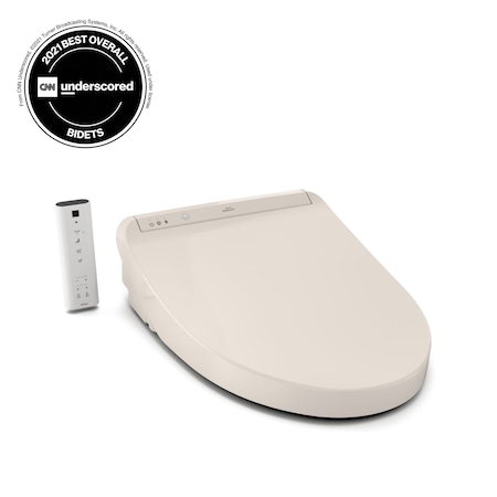 Toto K300 Elongated Soft Close Bidet Seat, Sedona Beige SW3036R#12